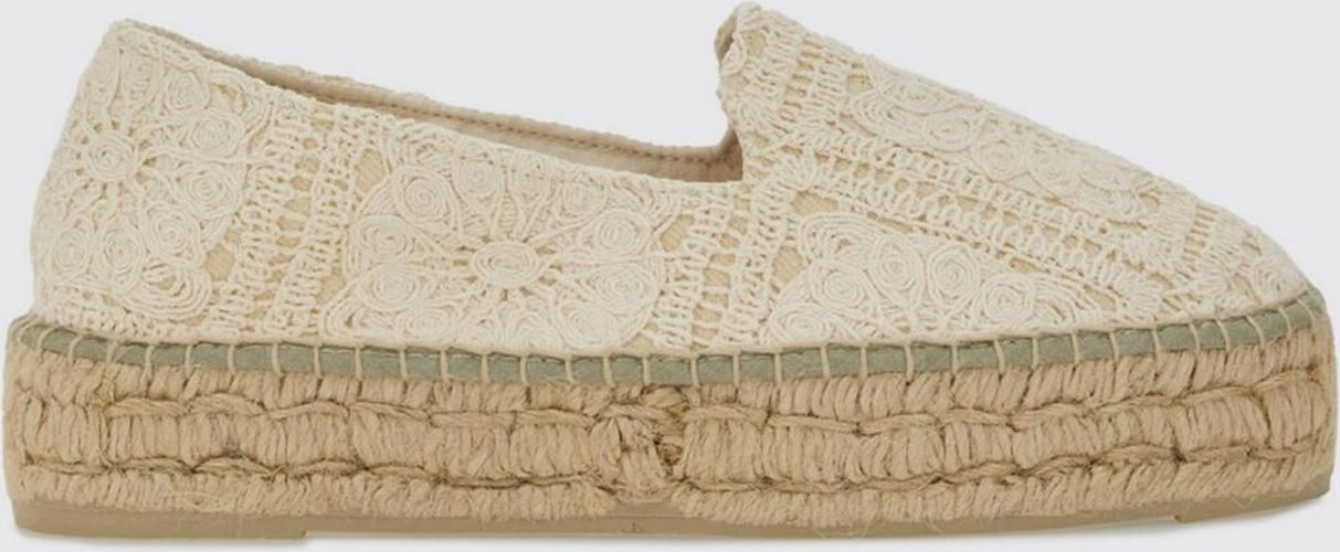 Espadrilles couleur Beige 37 - Manebi - Modalova