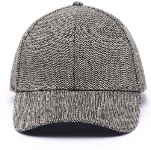 Casquette à Motifs Chevron - Gris - Draeger - Modalova