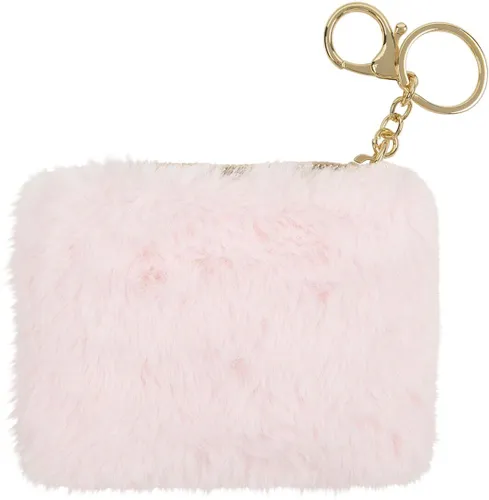 Draeger Porte-monnaie peluche rose - Draeger - Modalova