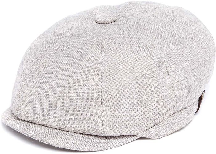 Casquette plate - Unie crème - Taille unique élastiquée - Draeger - Modalova