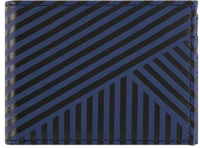 Portefeuille - rayures bleu marine et noires - Draeger - Modalova