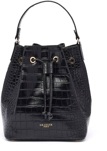 Sac Bourse Anna Croco - Noir - Draeger - Modalova