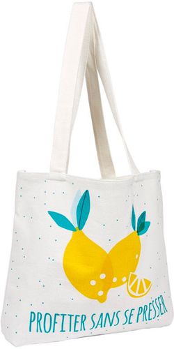 Sac Tote Bag Coton - Plusieurs Motifs - Draeger - Modalova