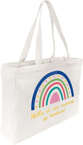 Tote Bag Coton - Plusieurs Imprimés - Draeger - Modalova