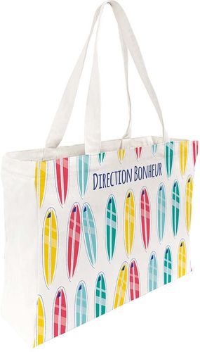 Tote Bag Coton - Plusieurs Imprimés - Draeger - Modalova