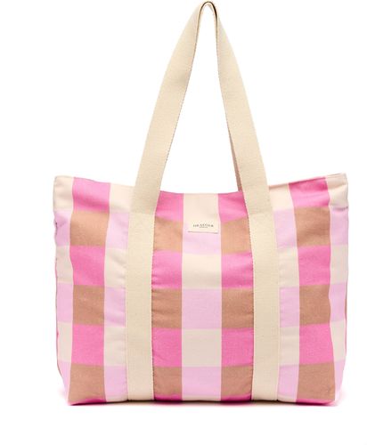 Tote Bag En Coton Office Chic - Plusieurs Motifs - Draeger - Modalova
