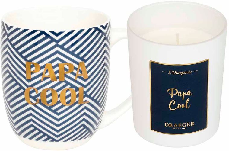 Draeger Lot Mug & Bougie Papa Cool - Draeger - Modalova