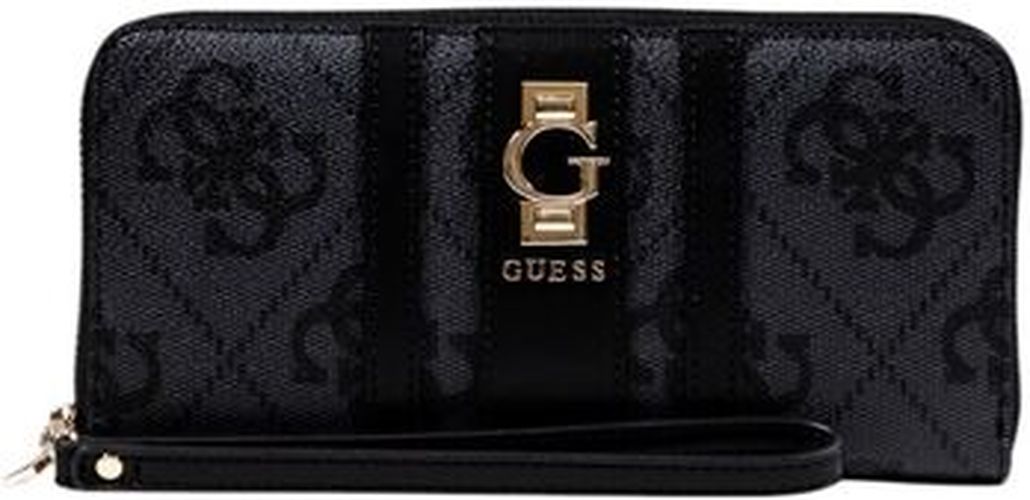 Portefeuille ERENIA SLG LARGE ZIP AROUND SWSO78 38146 Gris - Guess - Modalova