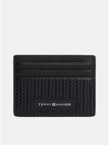 Portefeuille Porte-cartes noir en cuir Noir - Tommy hilfiger - Modalova