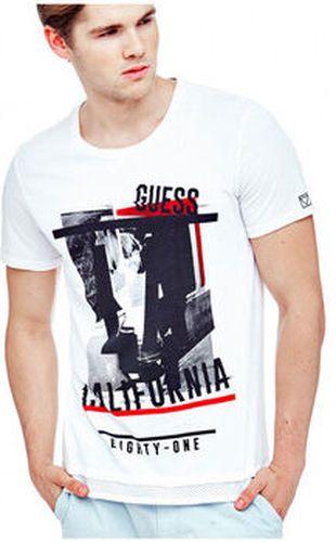 Polo Tee-Shirt Just For a Night Blanc Blanc - Guess - Modalova