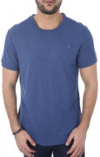 Polo T-shirt Col Rond M82i03 Bleu Bleu - Guess - Modalova