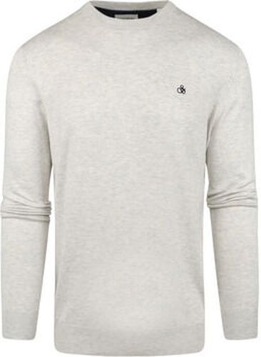 Sweat-shirt Pull-over Blanc Melange Beige - Scotch & Soda - Modalova