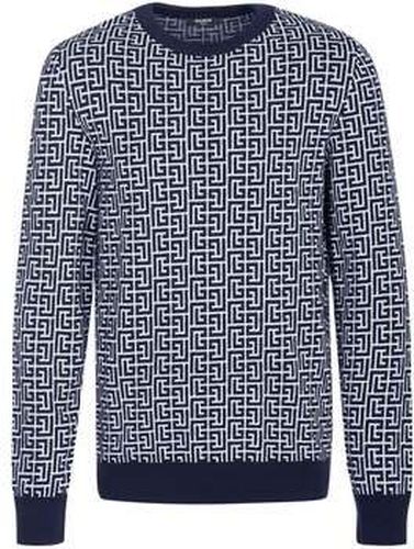Pull Balmain Pull-over Bleu - Balmain - Modalova