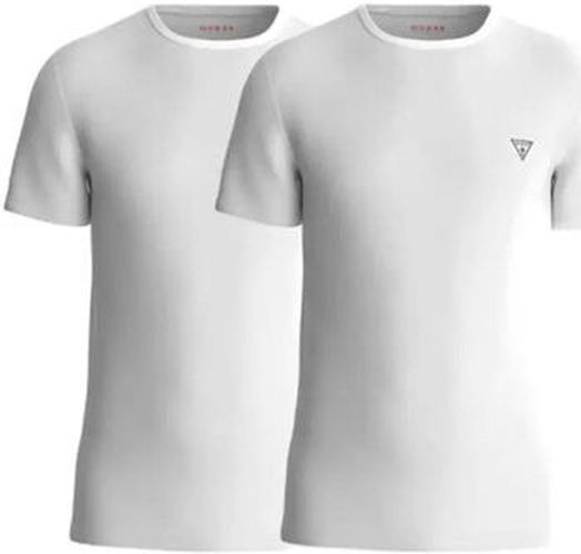 T-shirt Guess Caleb Hero Blanc - Guess - Modalova