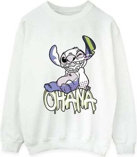 Sweat-shirt Disney Ohana Blanc - Disney - Modalova