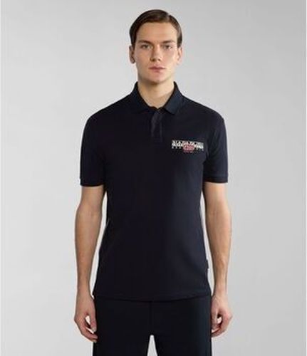 T-shirt E-AYLMER NP0A4HTN-176 BLU MARINE Bleu - Napapijri - Modalova