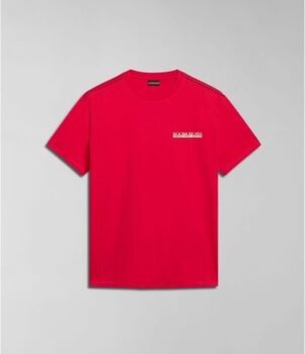 T-shirt S-GRAS NP0A4HQN-R25 RED BARBERRY Rose - Napapijri - Modalova