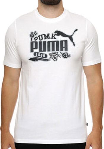 T-shirt Puma 674476-02 Blanc - Puma - Modalova