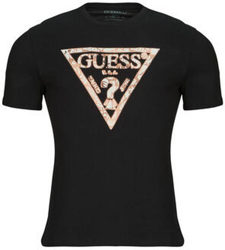 T-shirt Guess CN TRIANGLE TEE Noir - Guess - Modalova
