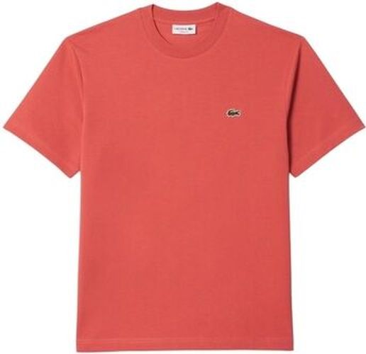 T-shirt T shirt Ref 62387 ZV9 Rouge sierra Rouge - Lacoste - Modalova