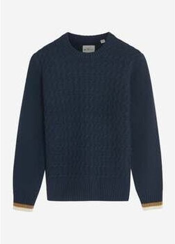 Pull Gilet texturé torsadé - marine foncée Bleu - Ben sherman - Modalova