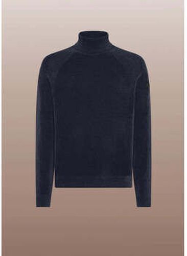 Sweat-shirt Pull col roulé marine en velours Bleu - Rrd - Roberto Ricci Designs - Modalova