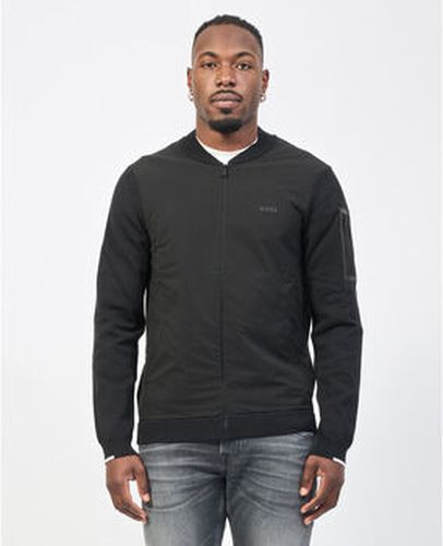 Blouson Veste avec logo brodé Noir - BOSS - Modalova