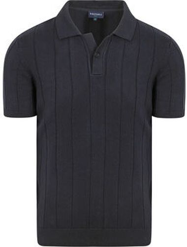 T-shirt Respect Polo Drop Needle Marine Bleu - Suitable - Modalova