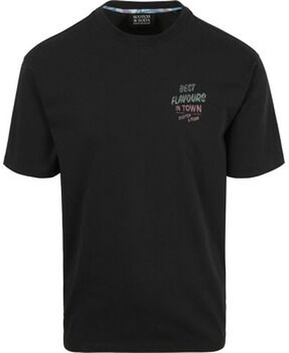 T-shirt Scotch Soda T-Shirt Artwork Noir Noir - Scotch & Soda - Modalova