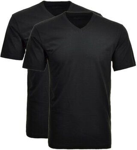 T-shirt T-shirt Paquet de 2 Noir - Ragman - Modalova