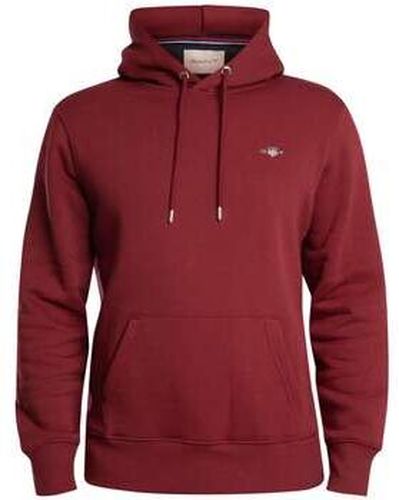 Sweat-shirt Bouclier régulier Sweat à capuche épais Rouge - Gant - Modalova