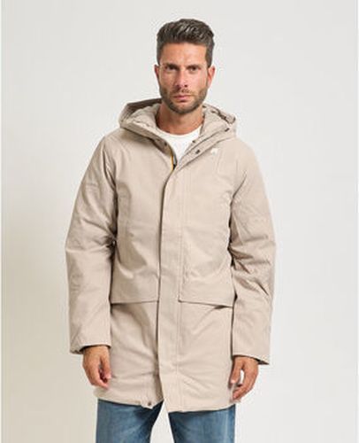 Blouson Veste longue Jarno Twill Marmotta de Beige - K-way - Modalova