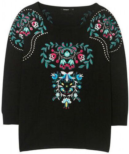 Pull Pull Negundo Noir 18SWJF11 Noir - Desigual - Modalova