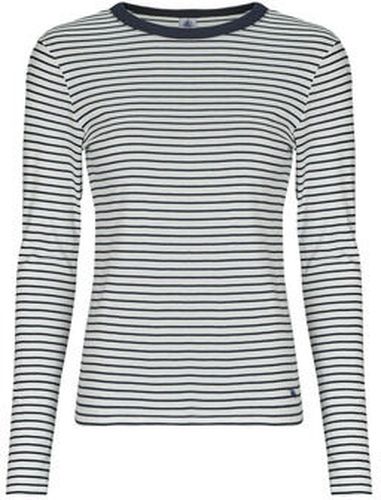 T-shirt ML COL ROND Marine - Petit Bateau - Modalova