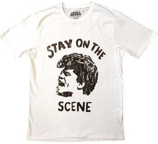 T-shirt Stay On The Scene Blanc - James Brown - Modalova