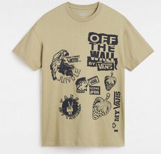 T-shirt Mixed messages oversized Vert - Vans - Modalova