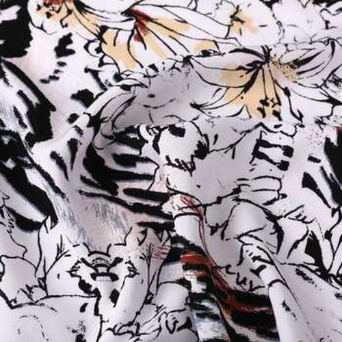 Paréos Tunique de Plage Beachrobe BlackPanther Blanc - Alberto Cabale - Modalova