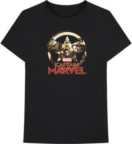 T-shirt Captain Marvel RO9494 Noir - Captain Marvel - Modalova