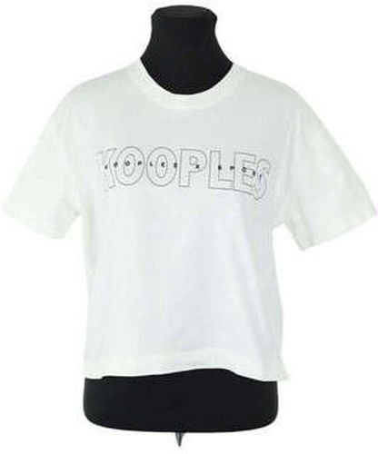 T-shirt T-shirt en coton blanc Blanc - The kooples - Modalova