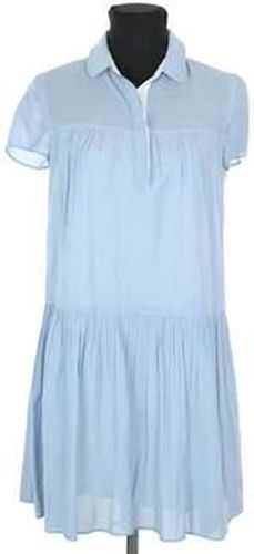 Robe courte Robe en coton bleue Bleu - Claudie Pierlot - Modalova