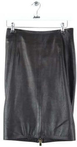 Jupes Jupe en cuir noire Noir - Alexandre Vauthier - Modalova