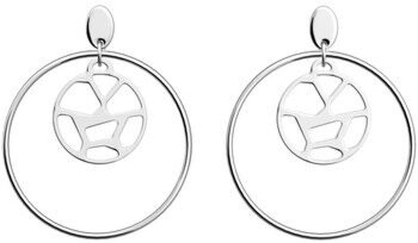 Boucles oreilles Boucles d'oreilles Girafe argentées 16/32mm Blanc - Les Georgettes - Modalova