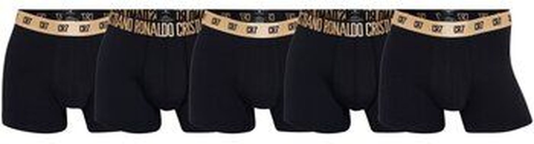 Caleçons Caleçon Paquet de 5 Basic Trunk, 5-pack Noir - Cristiano Ronaldo CR7 - Modalova