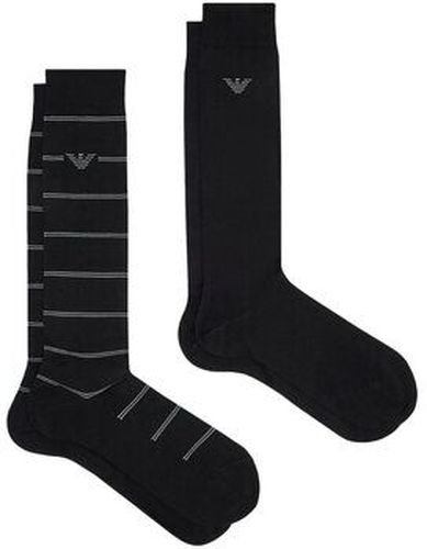 Chaussettes Emporio Armani EM000543 AF18177 Noir - Giorgio Armani - Modalova