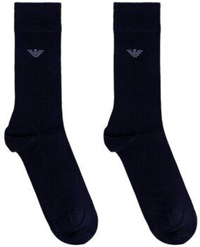 Chaussettes Emporio Armani EM000531 AF18184 Bleu - Giorgio Armani - Modalova