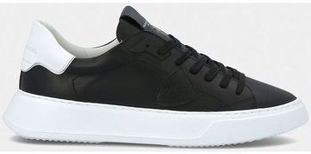 Baskets BTLU V002 - TEMPLE-VEAU BLANC NOIR Noir - Philippe Model - Modalova