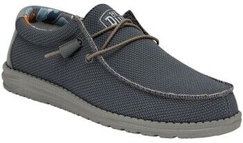 Mocassins Wally Sox Triple Needle Bleu - HEYDUDE - Modalova