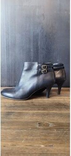 Boots Bottine cuir noir CosmoParis Noir - Cosmo Paris - Modalova