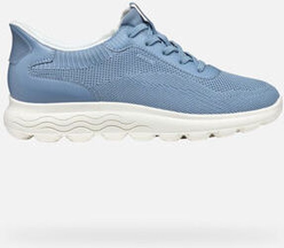 Baskets Geox D SPHERICA PLUS Bleu - Geox - Modalova