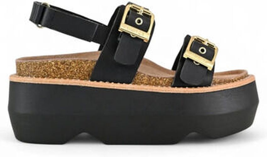 Sandales Sandales à plateforme noires Noir - Colors of California - Modalova